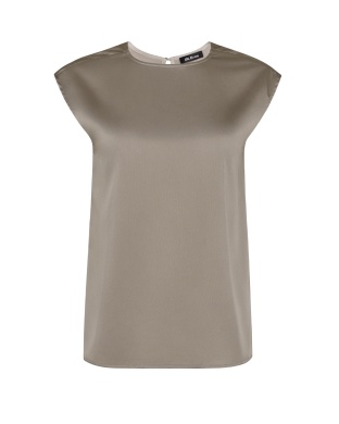 Блуза-топ атласная