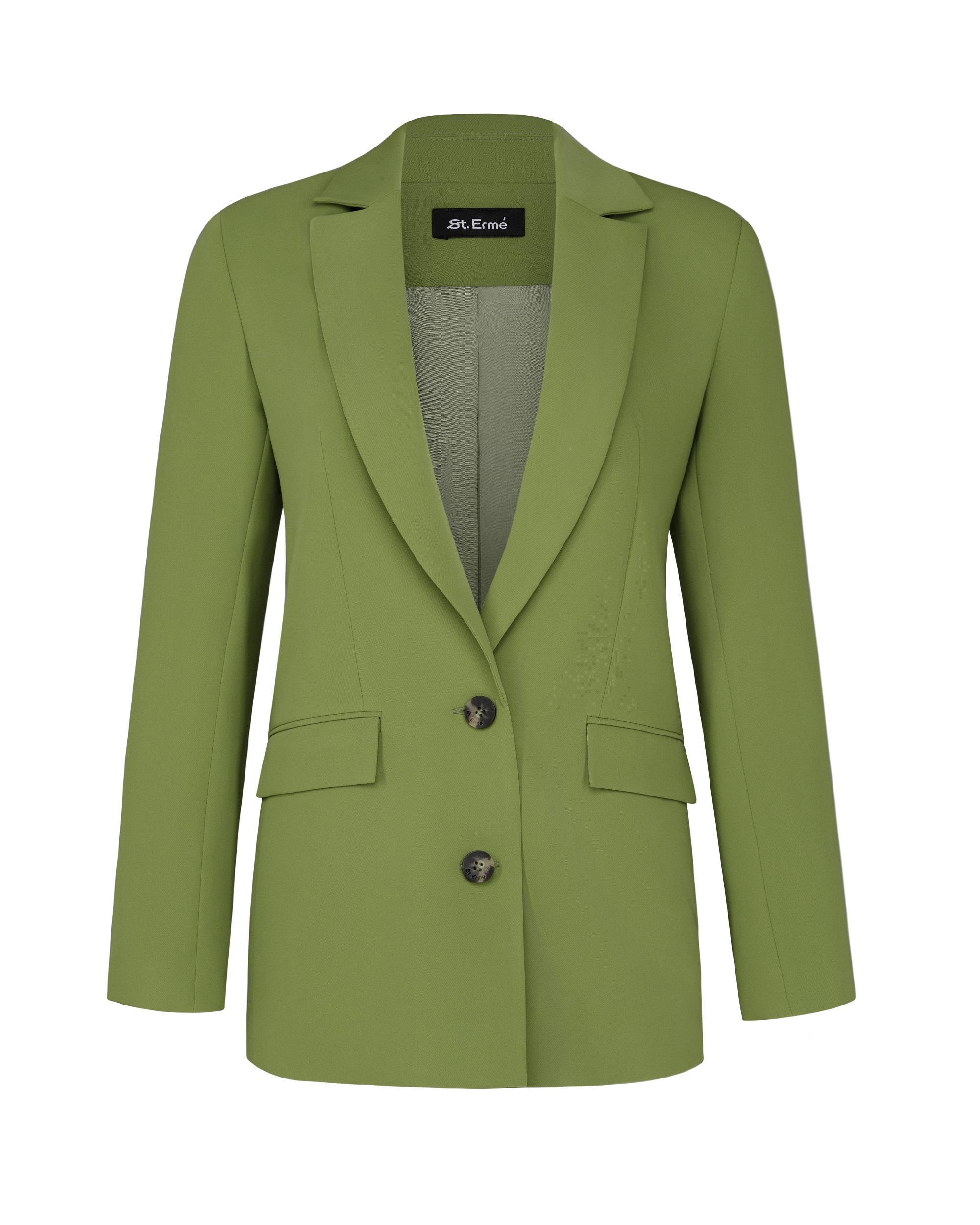 Жакет с двумя пуговицами