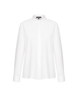 Блуза шелковая